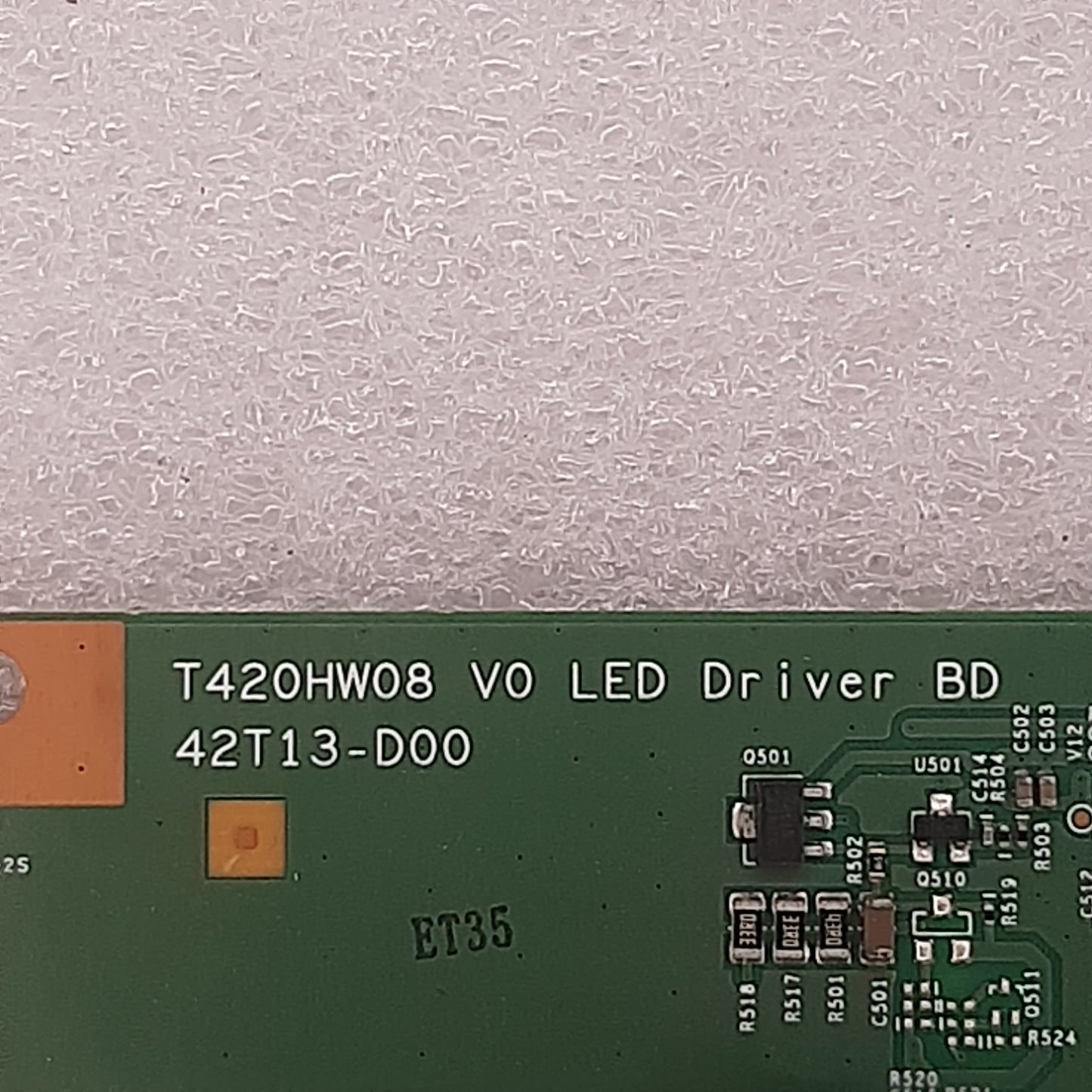 PILOTE LED AUO T420HW08 V0 / 42T13-D00 pour Télé TOSHIBA 42UL863