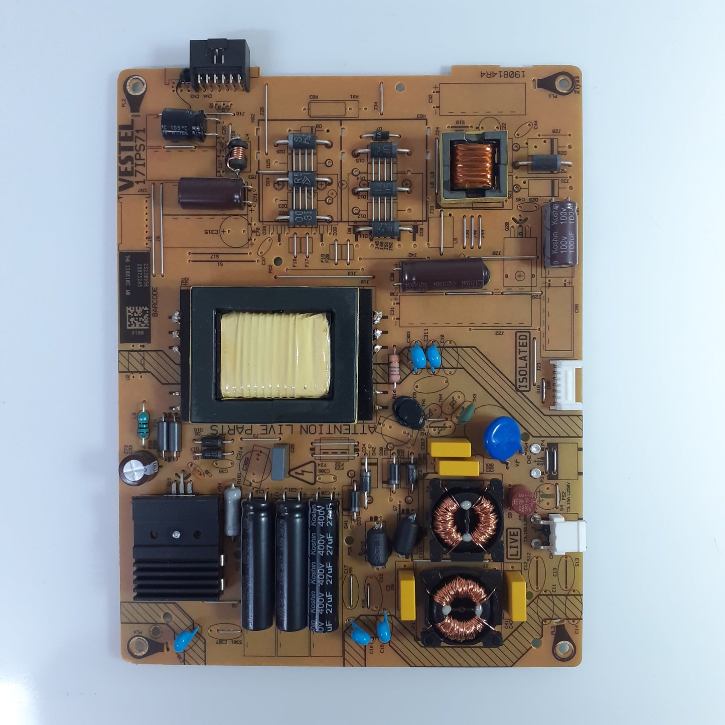 CARTE D'ALIMENTATION VESTEL 23220956 pour Télé FELSON  F39FHD15B