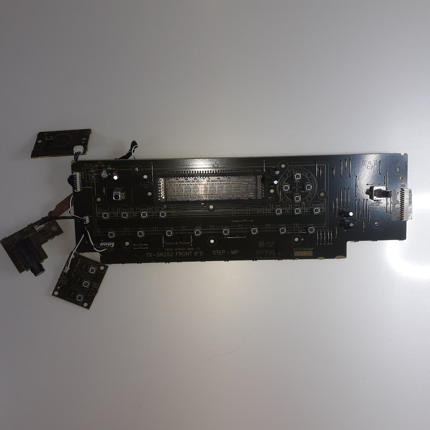CARTE DE COMMANDE TX-SR252 FRONT pour ampli ONKYO TX-SR252