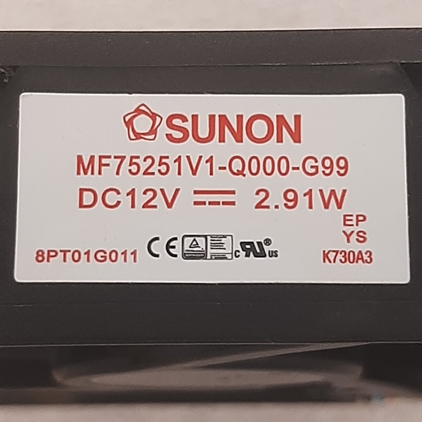 VENTILATEUR SUNON MF75251V1-Q000-G99 pour Vidéoprojecteur OPTOMA DASSHG