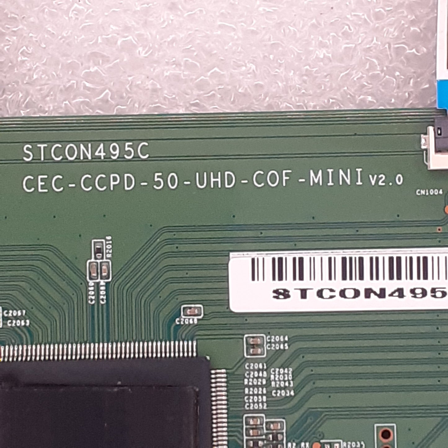 CARTE T-CON STCON495c CEC-CCPD-50-UHD-COF-MINI V2.0 pour Télé HAIER  LDU50H350S