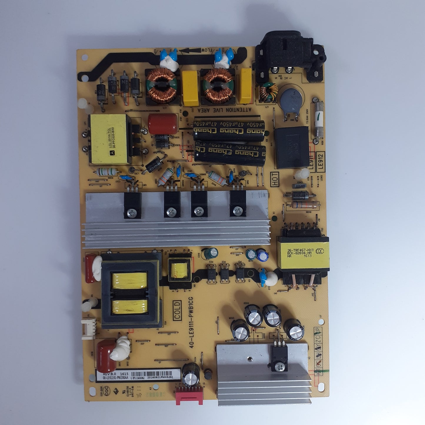 CARTE D'ALIMENTATION 08-LE91191-PW200AA / 40-LE9111-PWB1CG pour Télé THOMSON 40E5800