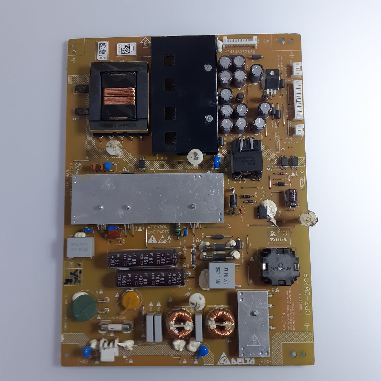 CARTE D'ALIMENTATION VDC910R pour Télé GRUNDIG 55 FLE 9170