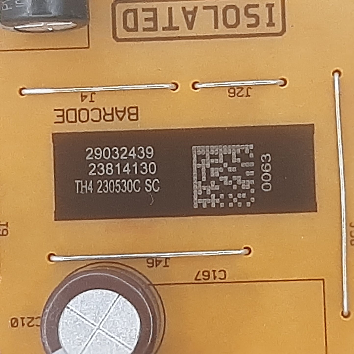 CARTE D'ALIMENTATION VESTEL 23814130 pour Télé STRONG SFC5023UHDA