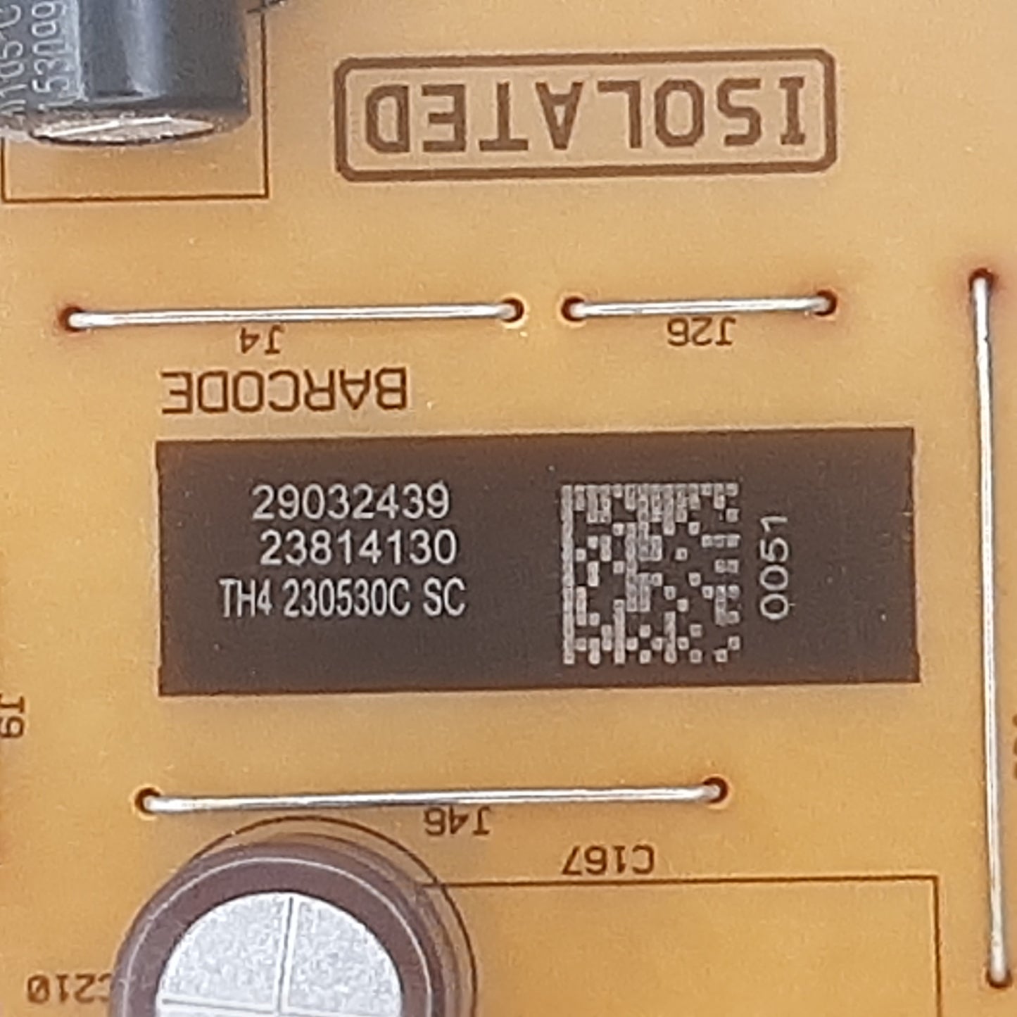 CARTE D'ALIMENTATION VESTEL 23814130 pour Télé SURFTV SFC5023UHDA