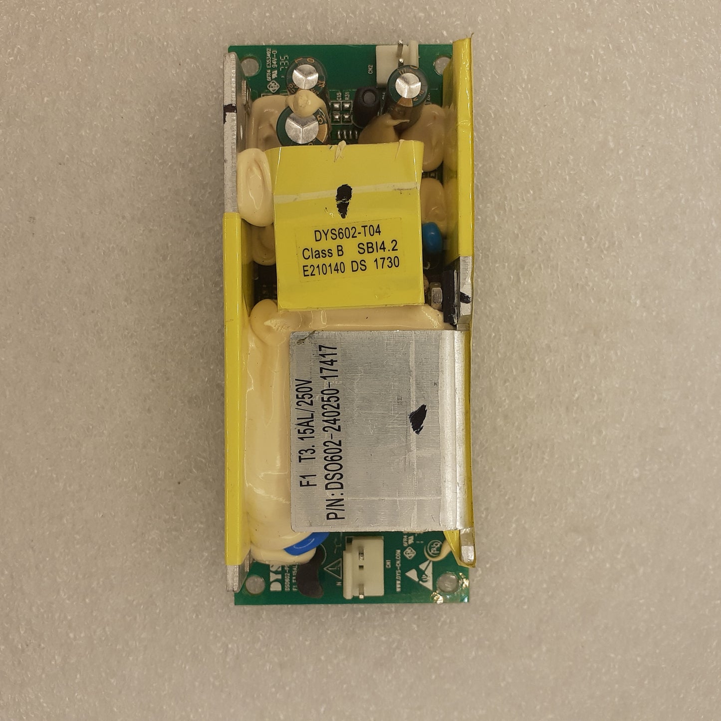 CARTE D'ALIMENTATION DS0602-240250-17417 / DYS602-T04 / DS0602-P03 pour ampli MARSHALL INTERTEK 5002720