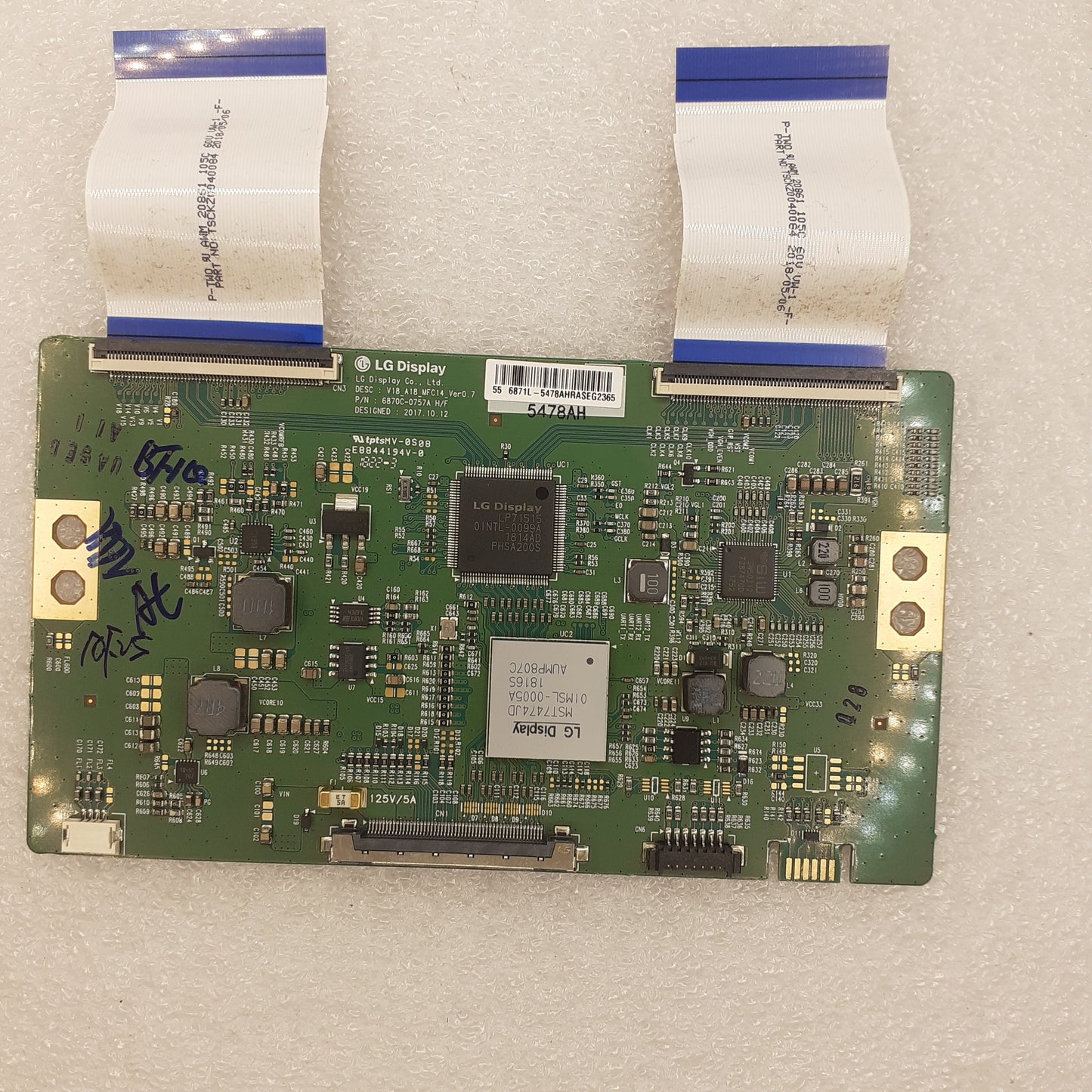 CARTE T-CON LG 6870c-0757A pour Télé PANASONIC  TX-55FX623E
