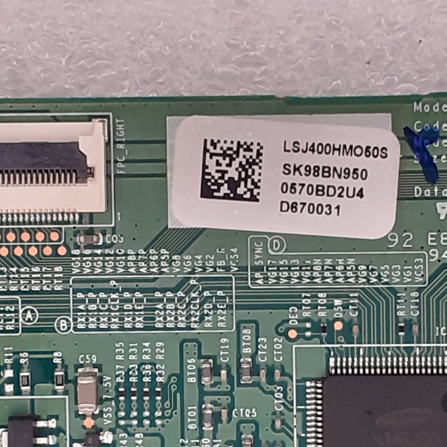 CARTE T-CON BN41-01797a pour moniteur SAMSUNG  LH40MEC