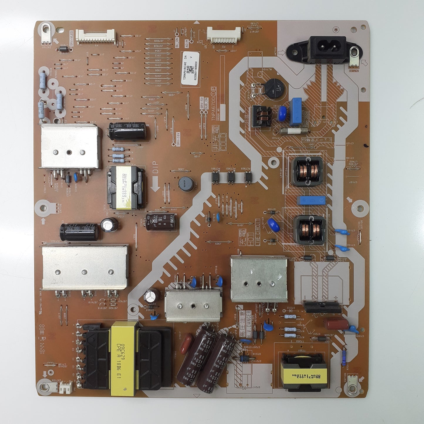 CARTE D'ALIMENTATION TZRNP01TCWE DA pour Télé PANASONIC  TX-65FX700E