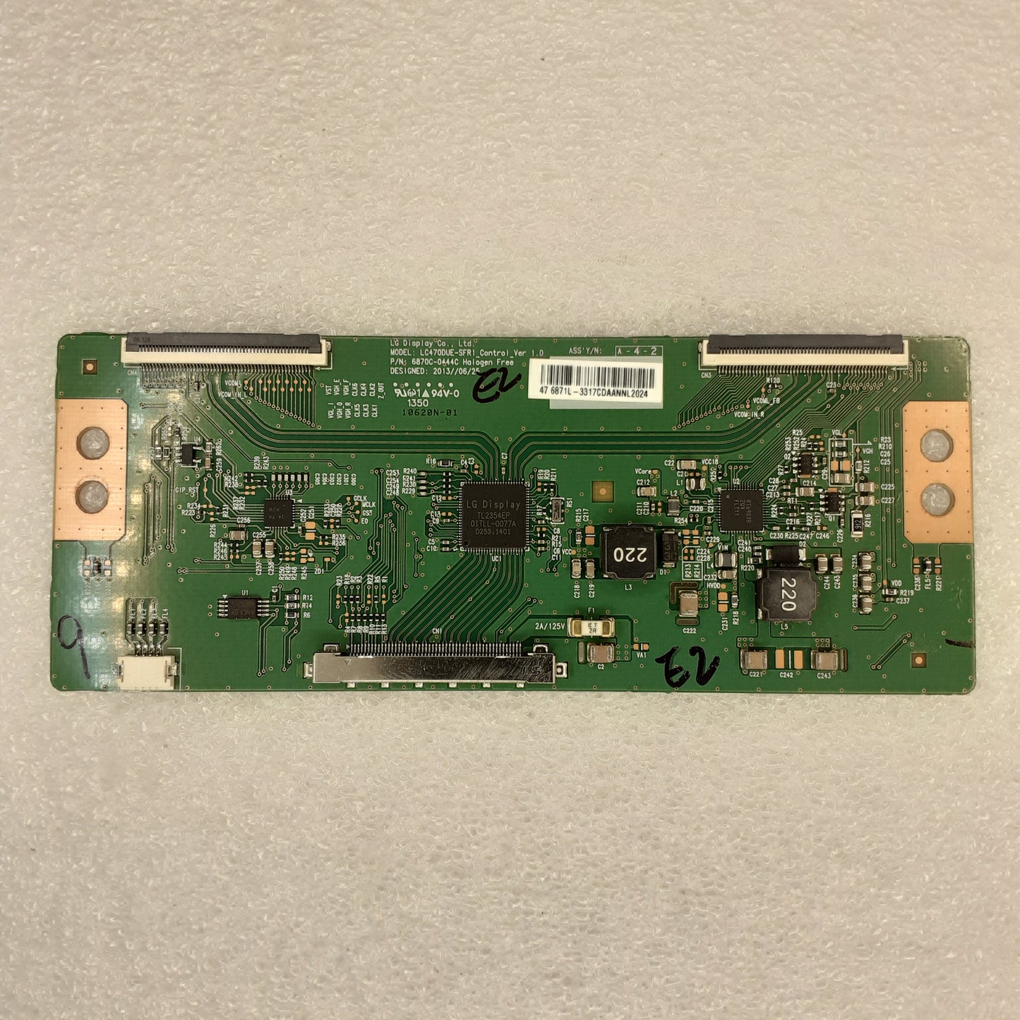 CARTE T-CON LG 6870c-0444c pour Télé PHILIPS 47PFL5708