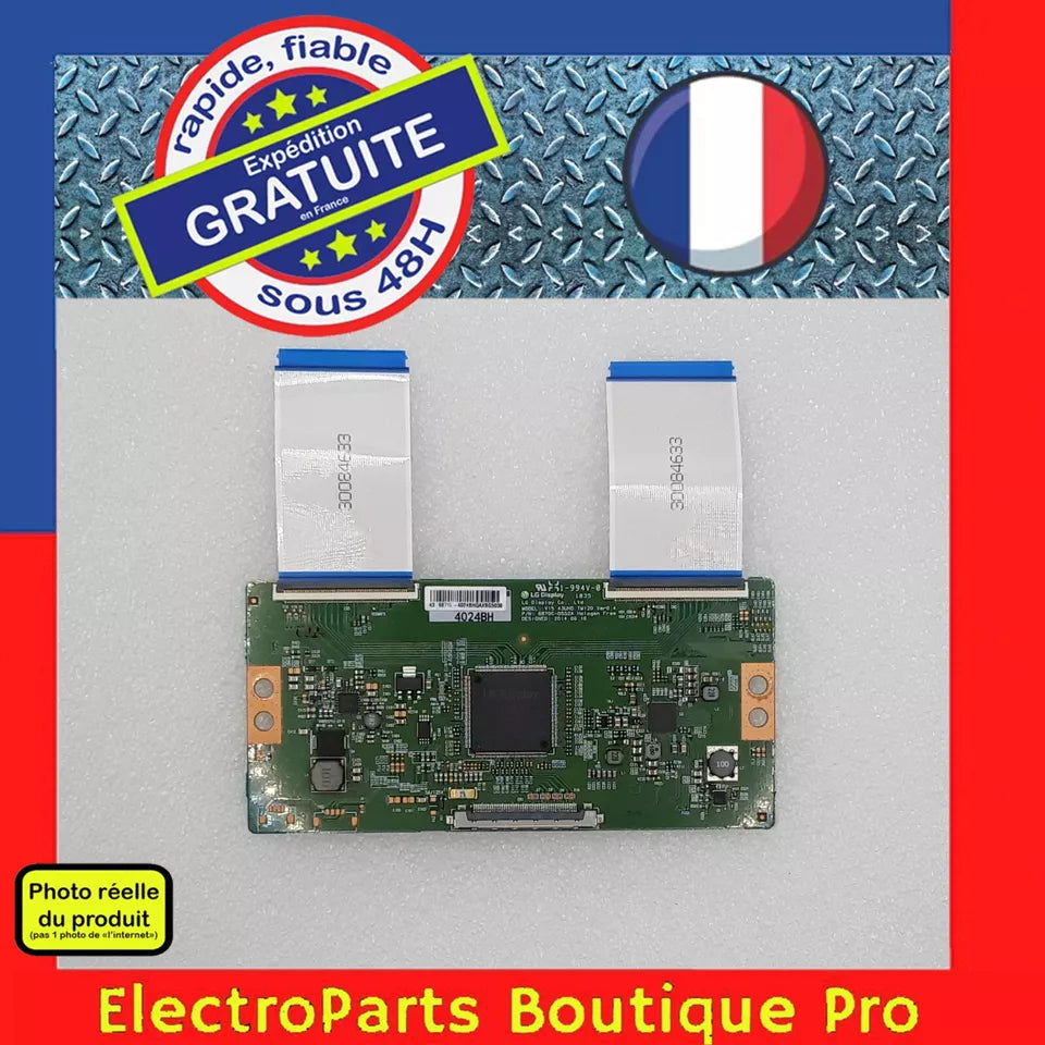 Carte T-CON LG 6870C-0552A pour télé PANASONIC TX-43FX550E