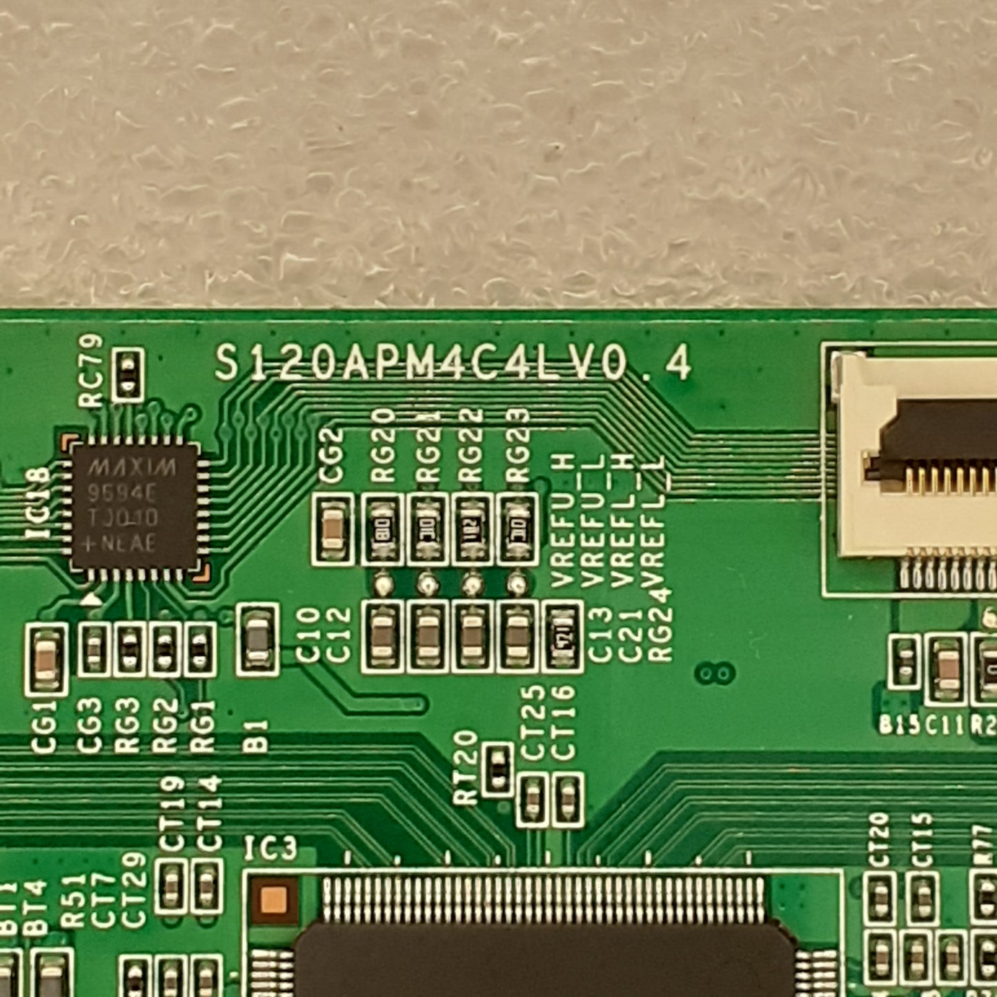 CARTE T-CON S120APM4C4LV0.4 pour Télé SAMSUNG  UE46C6000