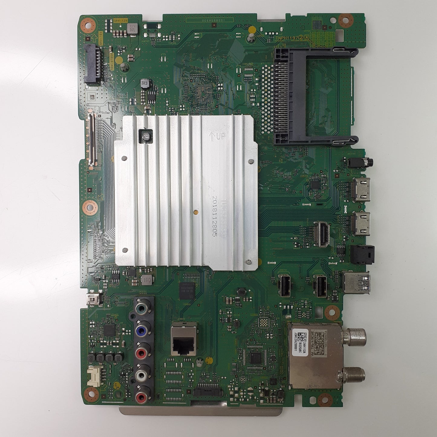CARTE PRINCIPALE TNPH1197 ? A (programmée pour TCON LG 6870c-0757A) pour Télé PANASONIC  TX-65FX700E