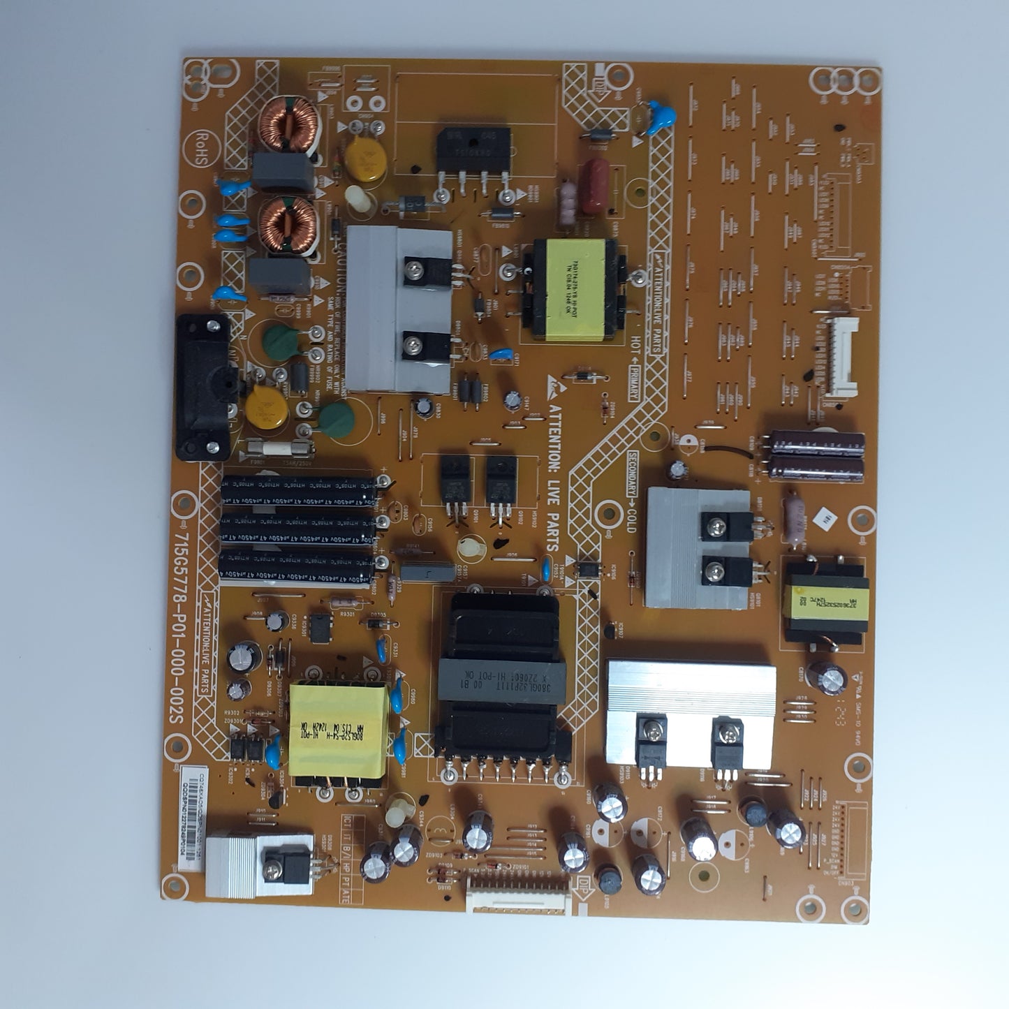 CARTE D'ALIMENTATION CQ746XA05 / 715G5778-P01-000-002S pour Télé PHILIPS 42PFL4208