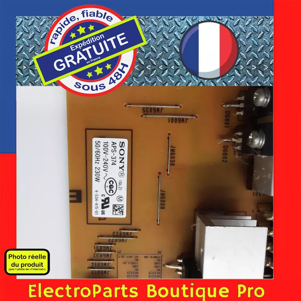 Carte d'alimentation 147458612 pour télé SONY KDL-60W605B