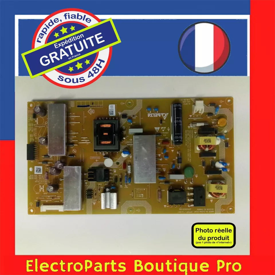 Carte d'alimentation DELTA ZQR910R 1727 rev02 pour télé GRUNDIG 49 VLX 7730 WP