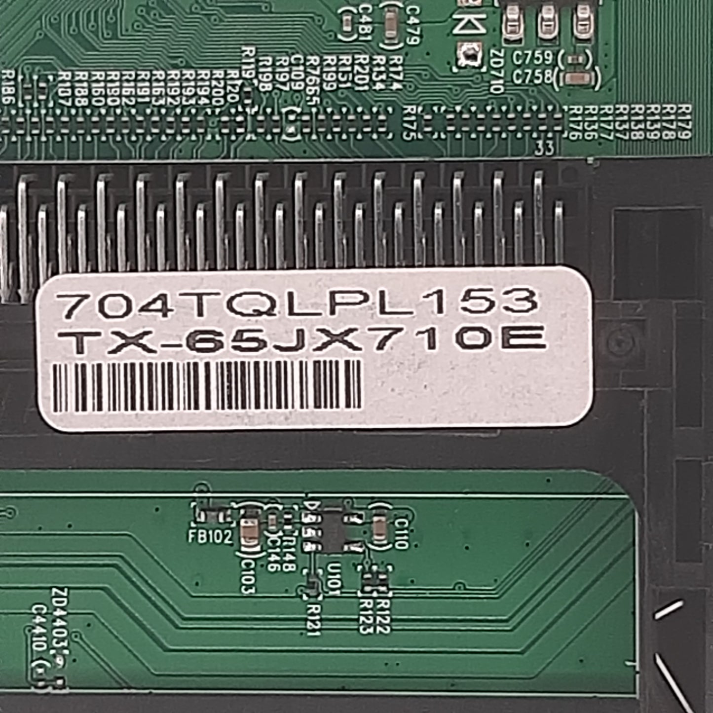 CARTE PRINCIPALE TPV 704TQLPL153 pour Télé PANASONIC  TX-65JX710E