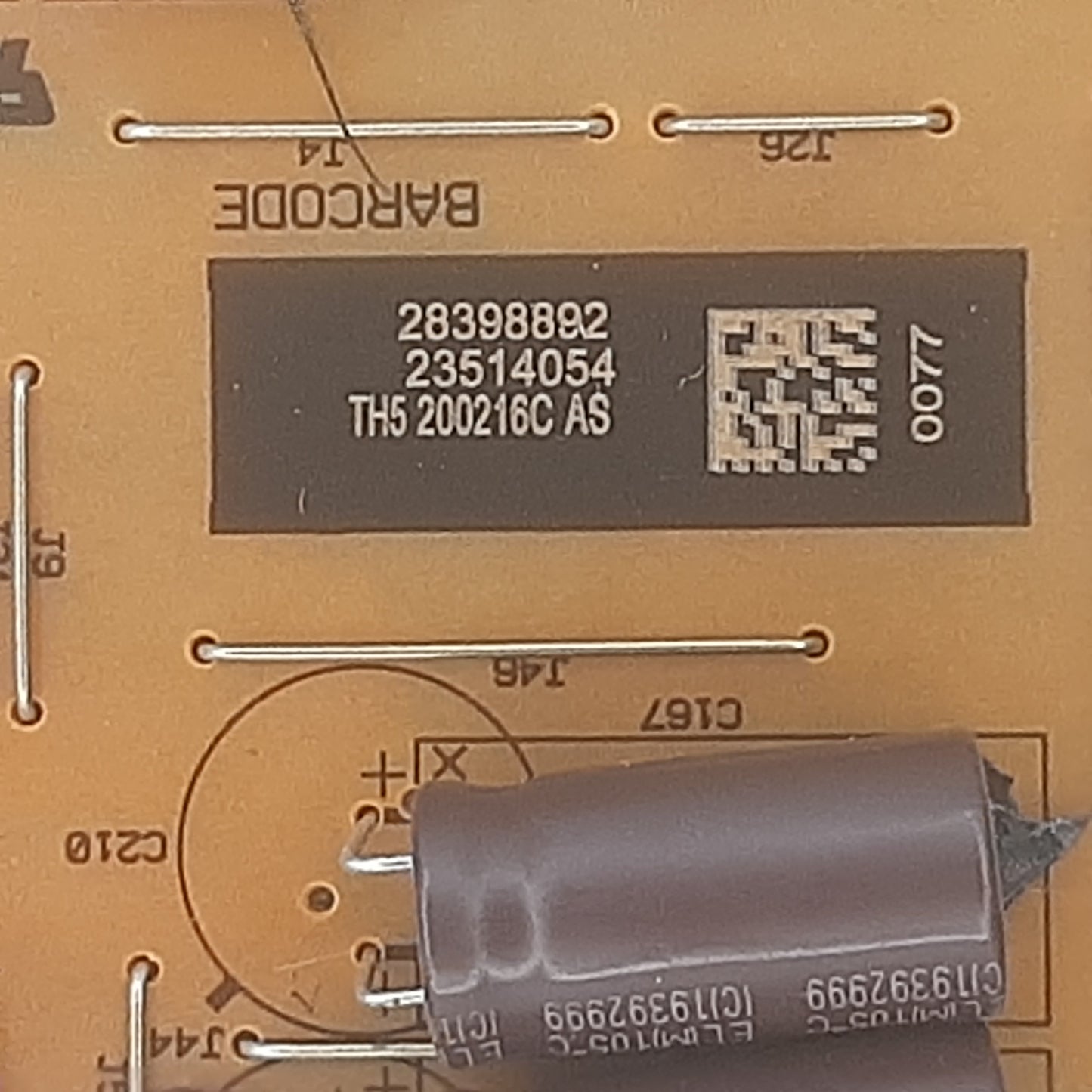 CARTE D'ALIMENTATION VESTEL 23514054 pour Télé HITACHI  49HK6100W