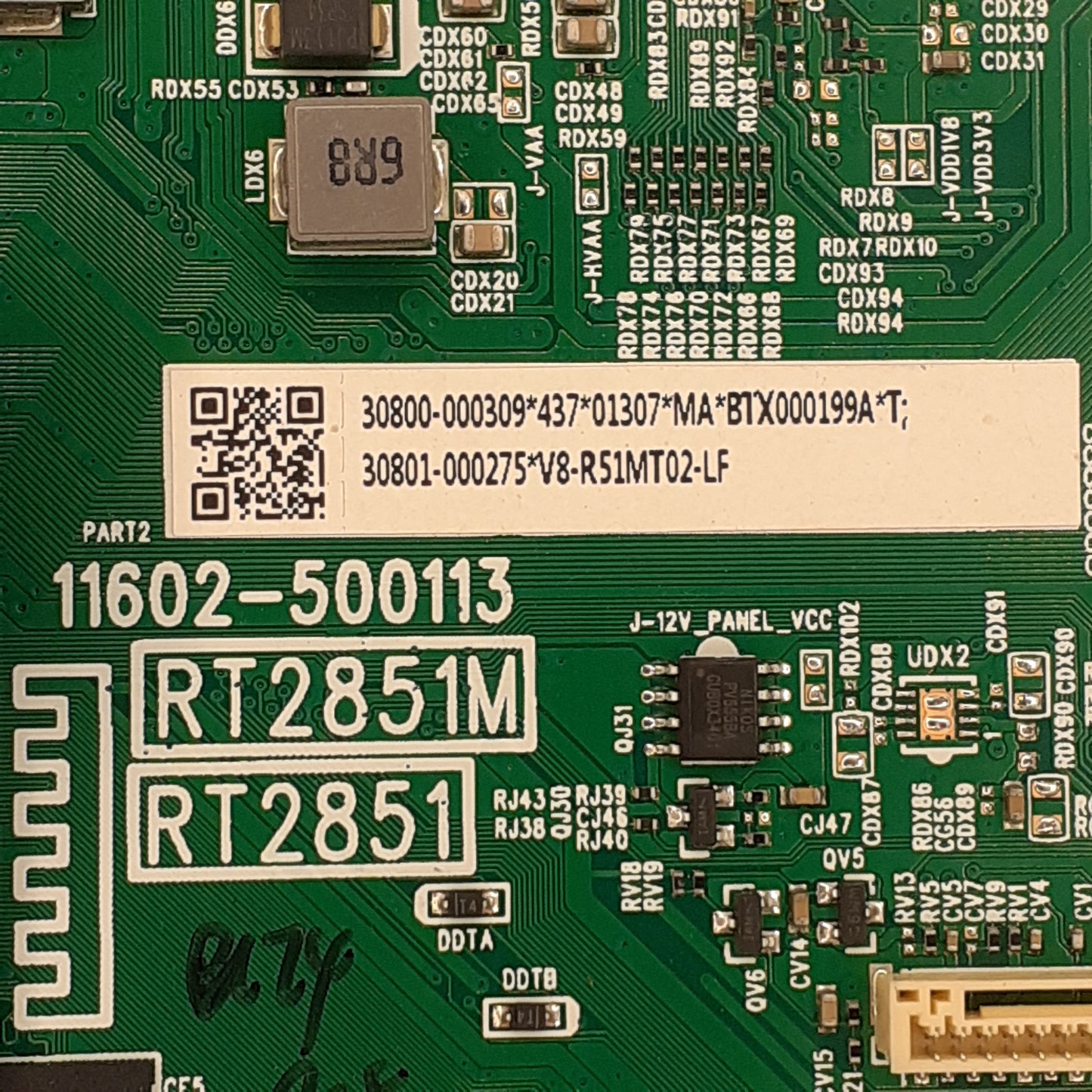 CARTE PRINCIPALE 40-R51MK2-MPC2HG / 30800-000309 pour Télé TCL  43P725
