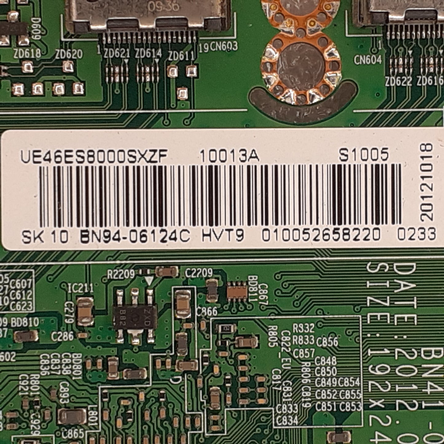 CARTE PRINCIPALE BN94-06124c pour Télé SAMSUNG  UE55ES8000
