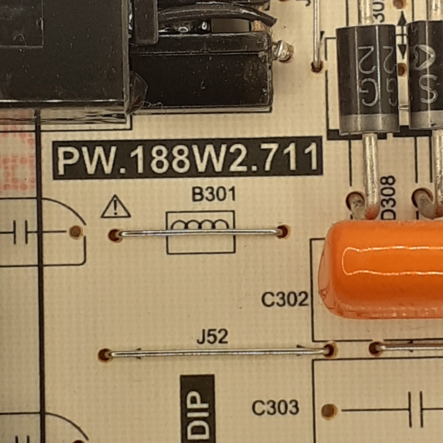 CARTE D'ALIMENTATION PW.188W2.711 / LC-49UI7352E pour Télé SHARP  LC-49UI7352E
