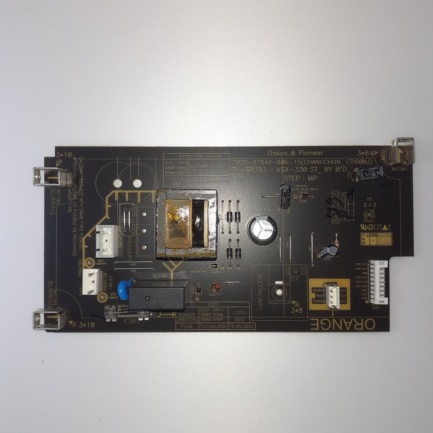 CARTE D'ALIMENTATION TX-SR252 / VSX-330 ST_BY pour ampli ONKYO TX-SR252