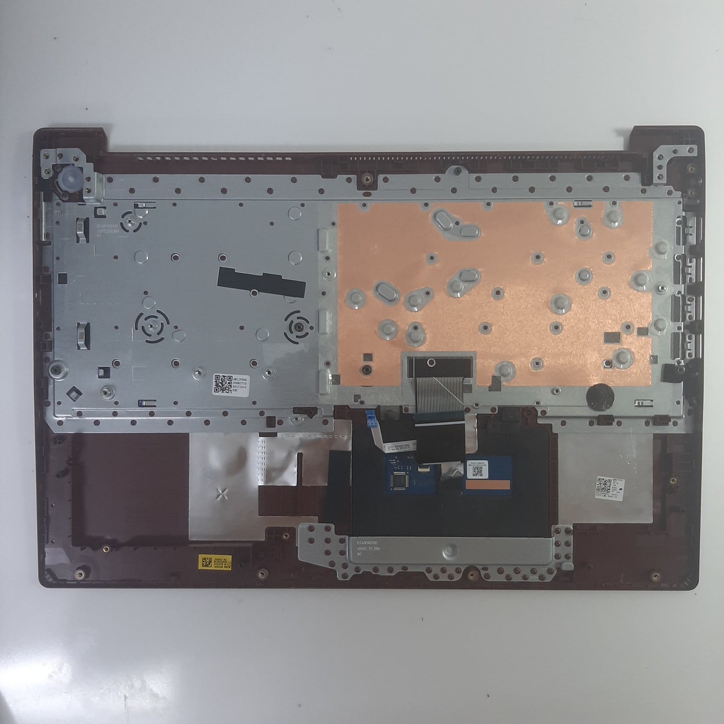 CLAVIER TOP CASE rouge pour PC portable LENOVO 81W1