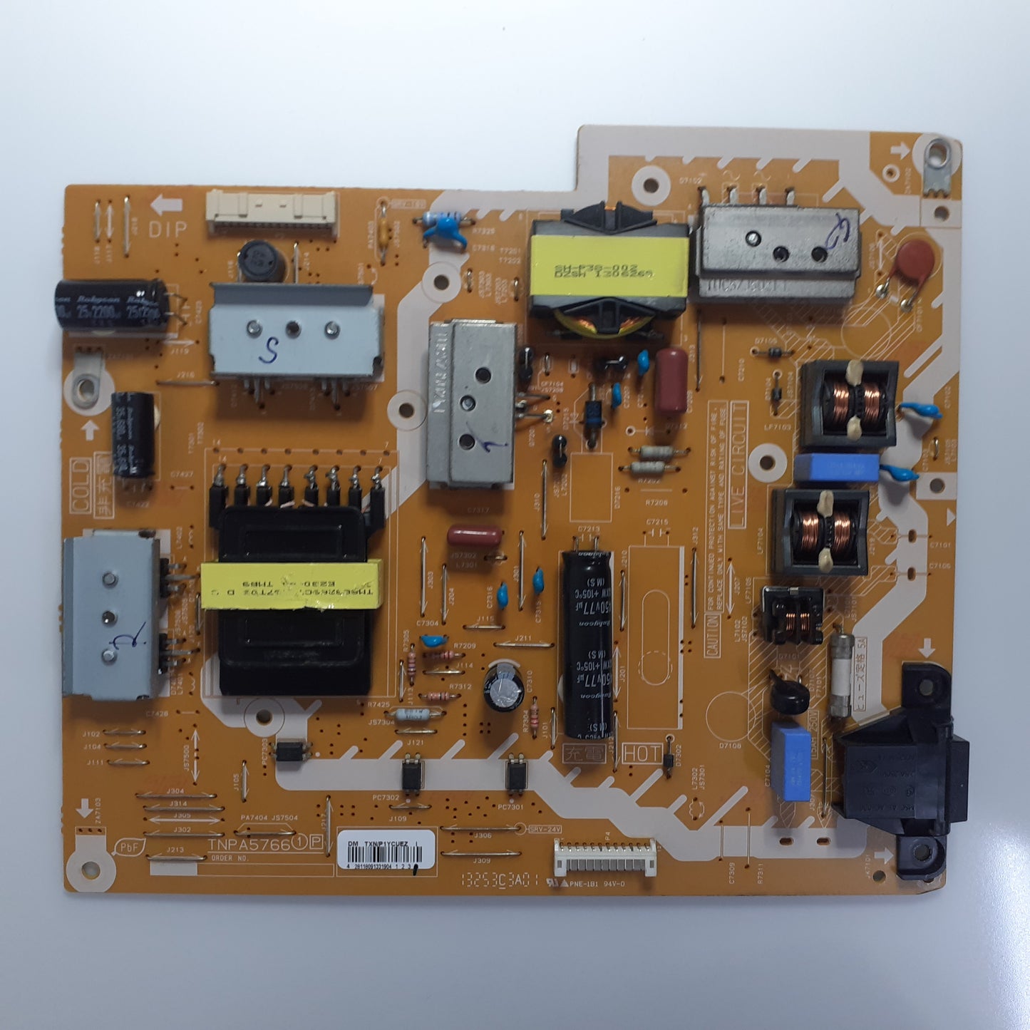 Carte d'alimentation DM TXN/P1YCUEZ  TNPA5766 (1) [P] pour télé PANASONIC TX-L47ET60E