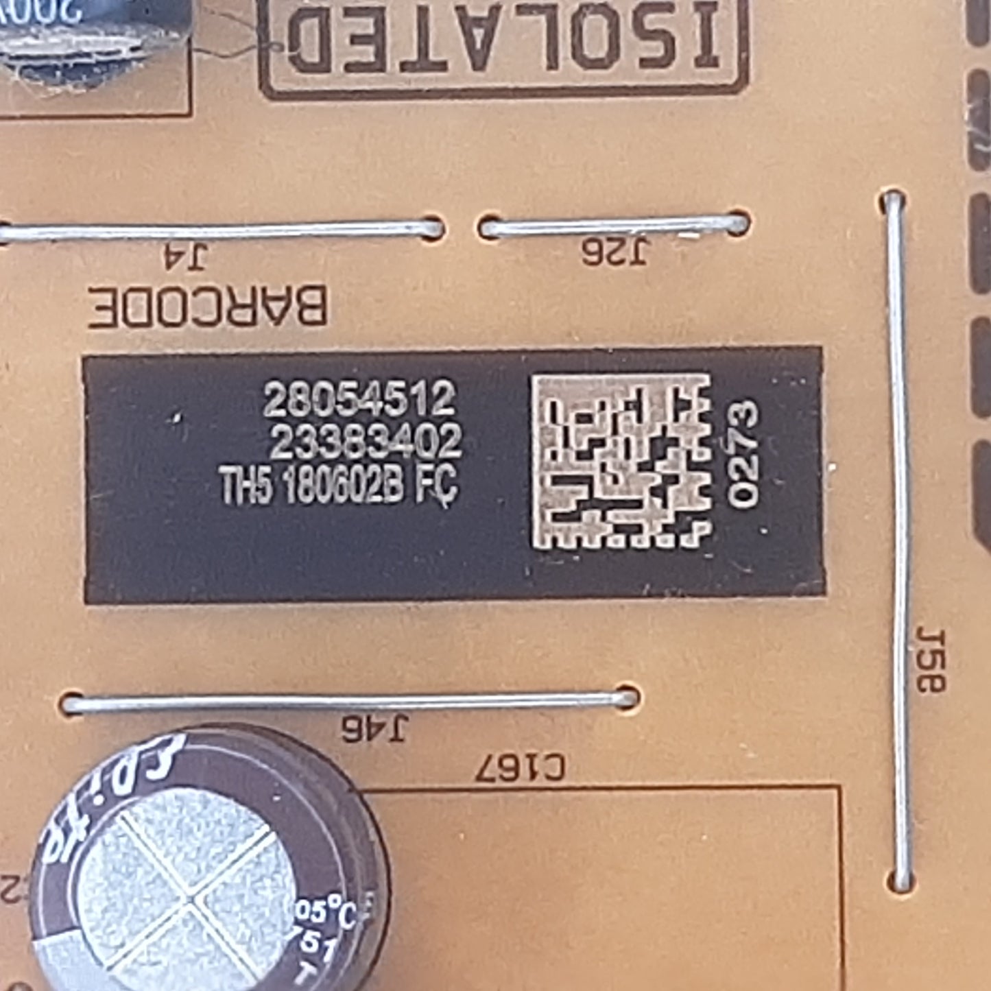 CARTE D'ALIMENTATION VESTEL 23383402 pour Télé HAIER  LDU49V500S