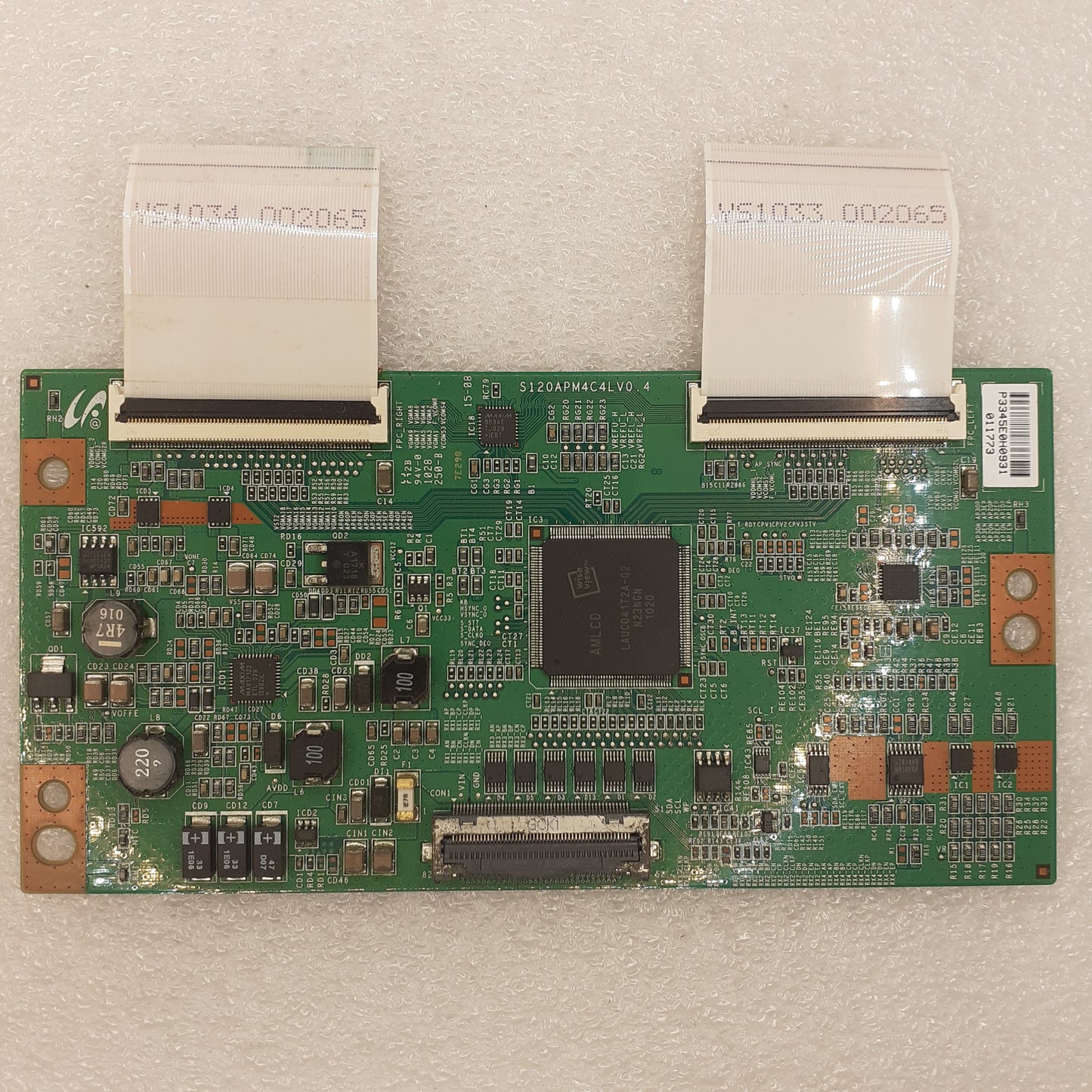 CARTE T-CON S120APM4C4LV0.4 pour Télé SAMSUNG  LE40C630K1W