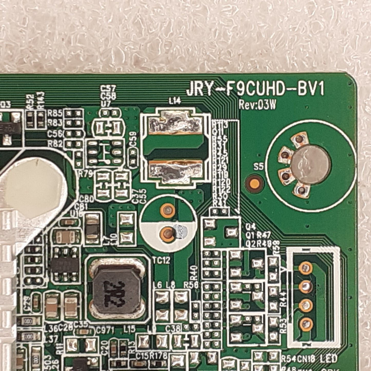 CARTE PRINCIPALE JRY-F9CUHD-BV1 Rev:03W pour moniteur IIYAMA G-MASTER GB3466WQSU-B1 / PL3466WQ