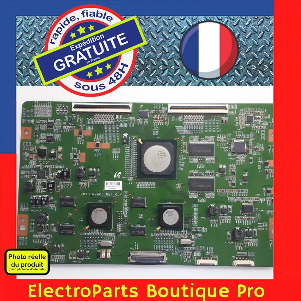 Carte T-CON 2010_R240S_MB4_0.4  pour télé SAMSUNG UE55C7700WSXZF