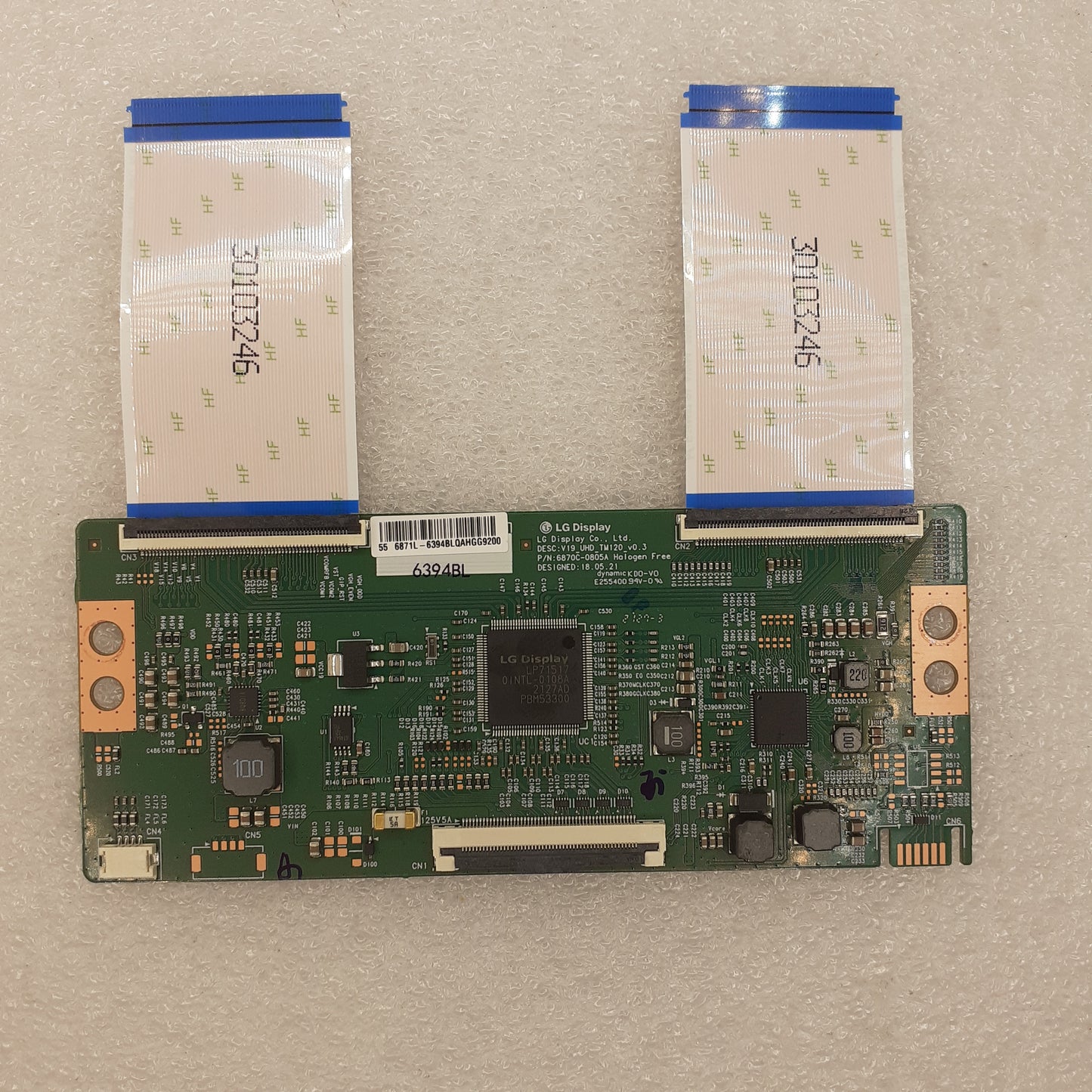 CARTE T-CON 6870c-0805A pour Télé PANASONIC  TX-55JX620E