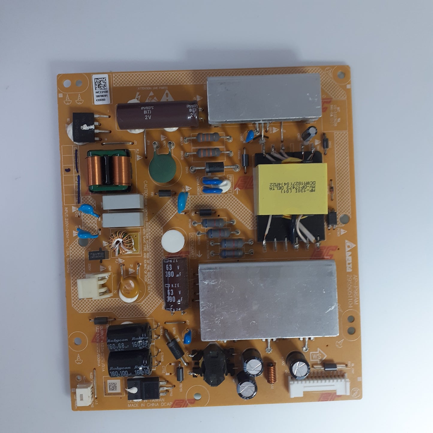 CARTE D'ALIMENTATION WCE910R pour Télé GRUNDIG 49 VLX 7850