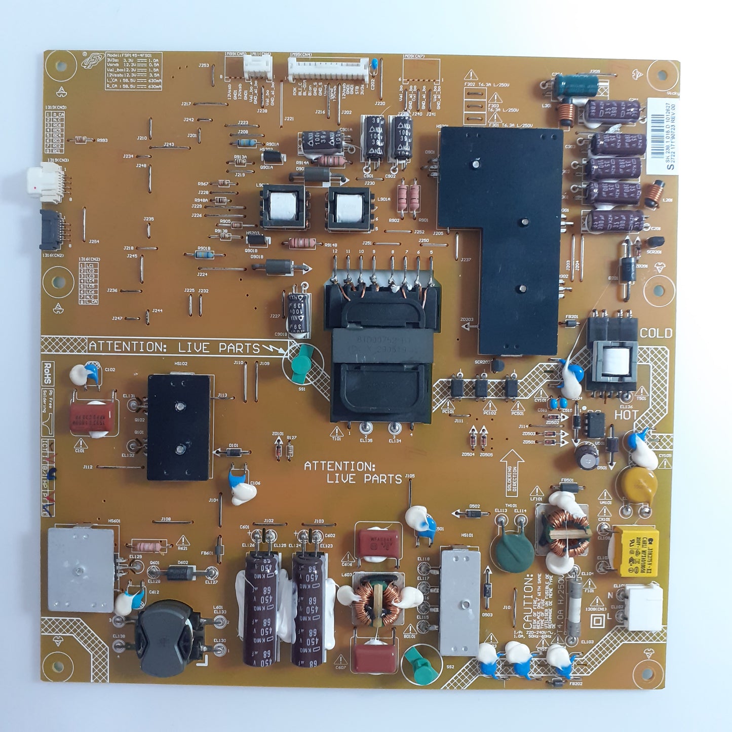 CARTE D'ALIMENTATION 272217190723 pour Télé PHILIPS 42PFL6907K/12