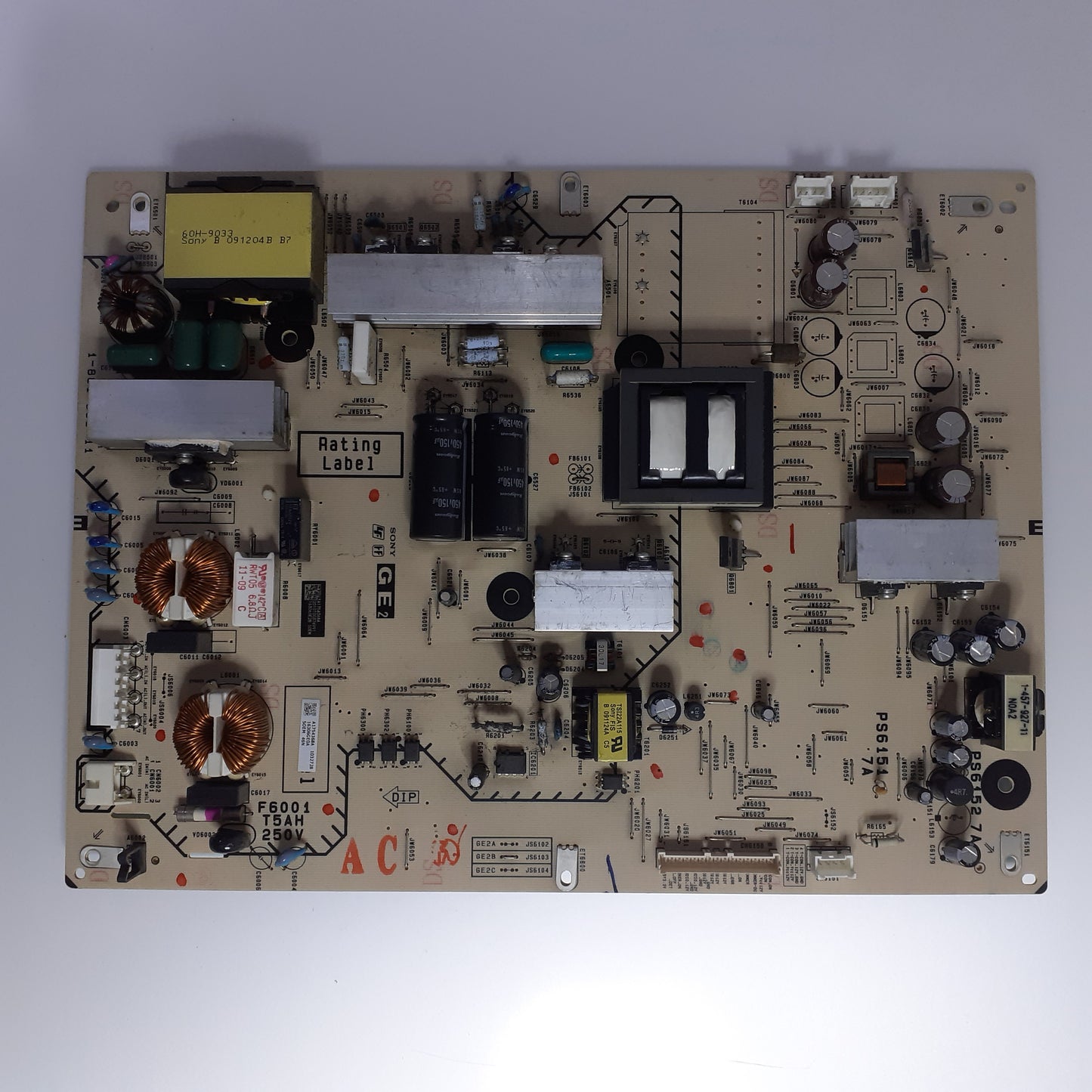 CARTE D'ALIMENTATION A1754368A / 1-881-955-11 pour Télé SONY  KDL-52EX700