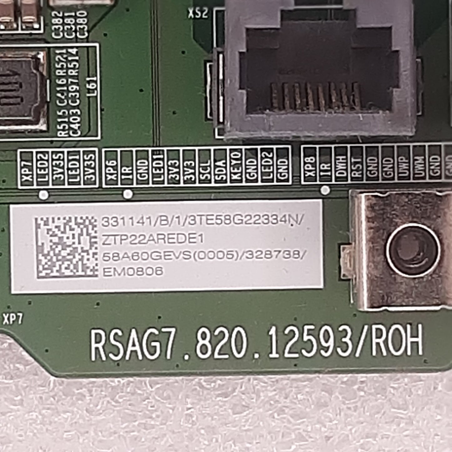 CARTE PRINCIPALE 58A60GEVS(0005) EM0806 pour Télé HISENSE 58A7GQ