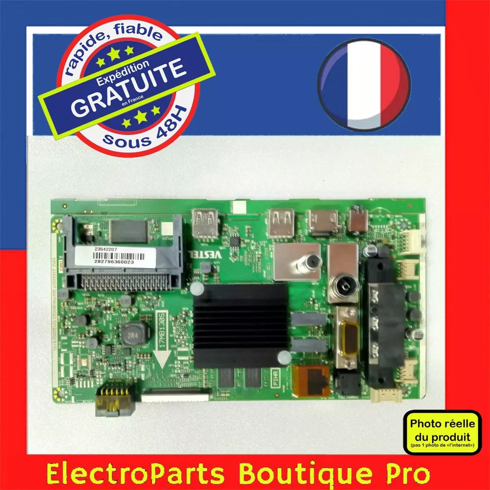 Carte principale VESTEL 23542207 (17MB130S) pour télé PANASONIC