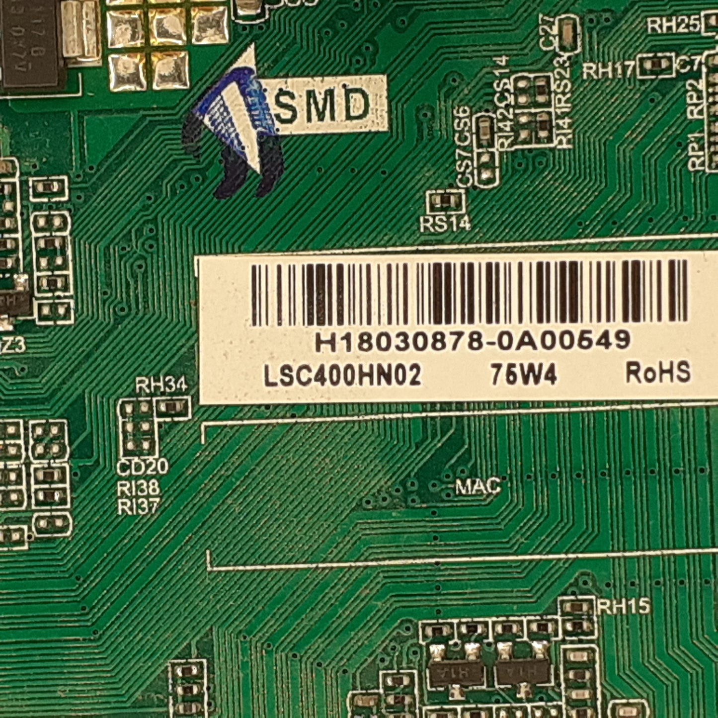 Carte principale combinée LC-40FI3222EW pour Télé SHARP LC-40FI3222EW