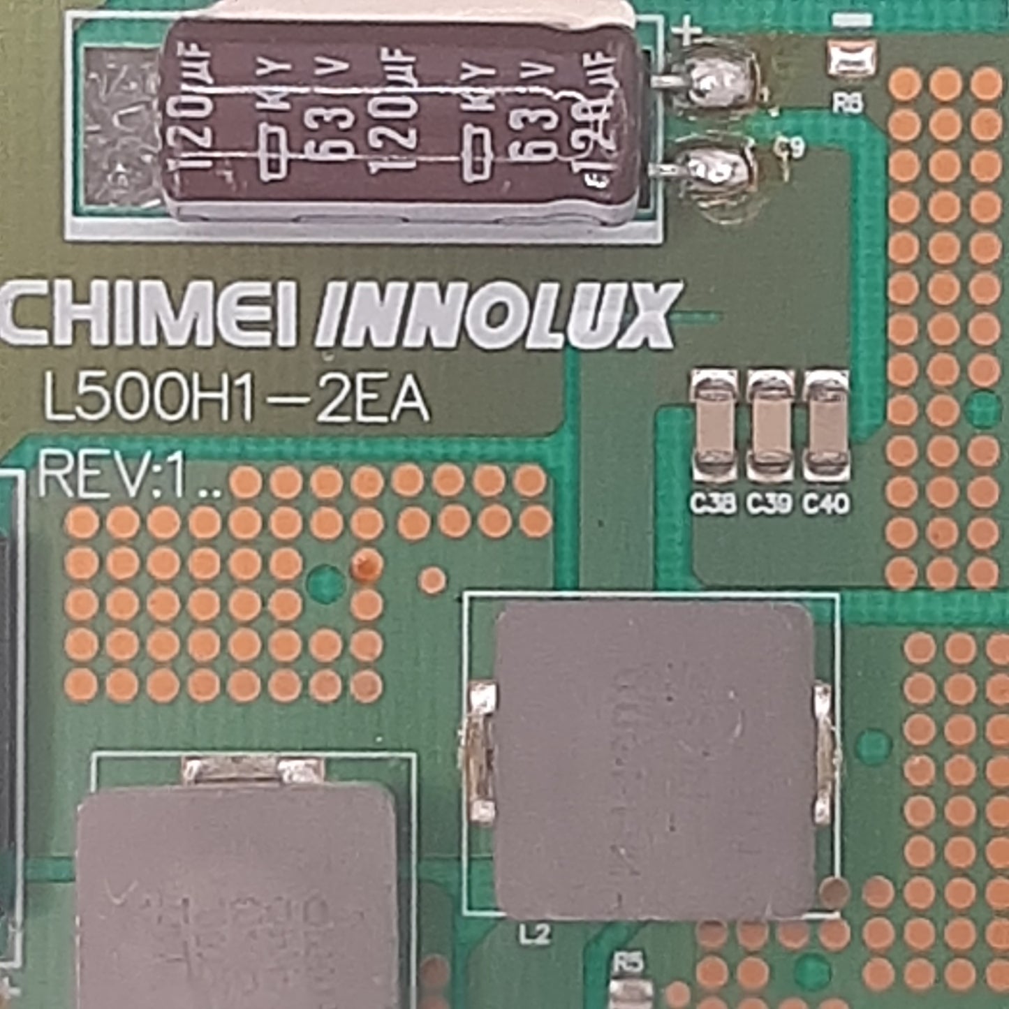 PILOTE LED INNOLUX L500H1-2EA REV:1.. pour Télé JVC LT-50TG52J