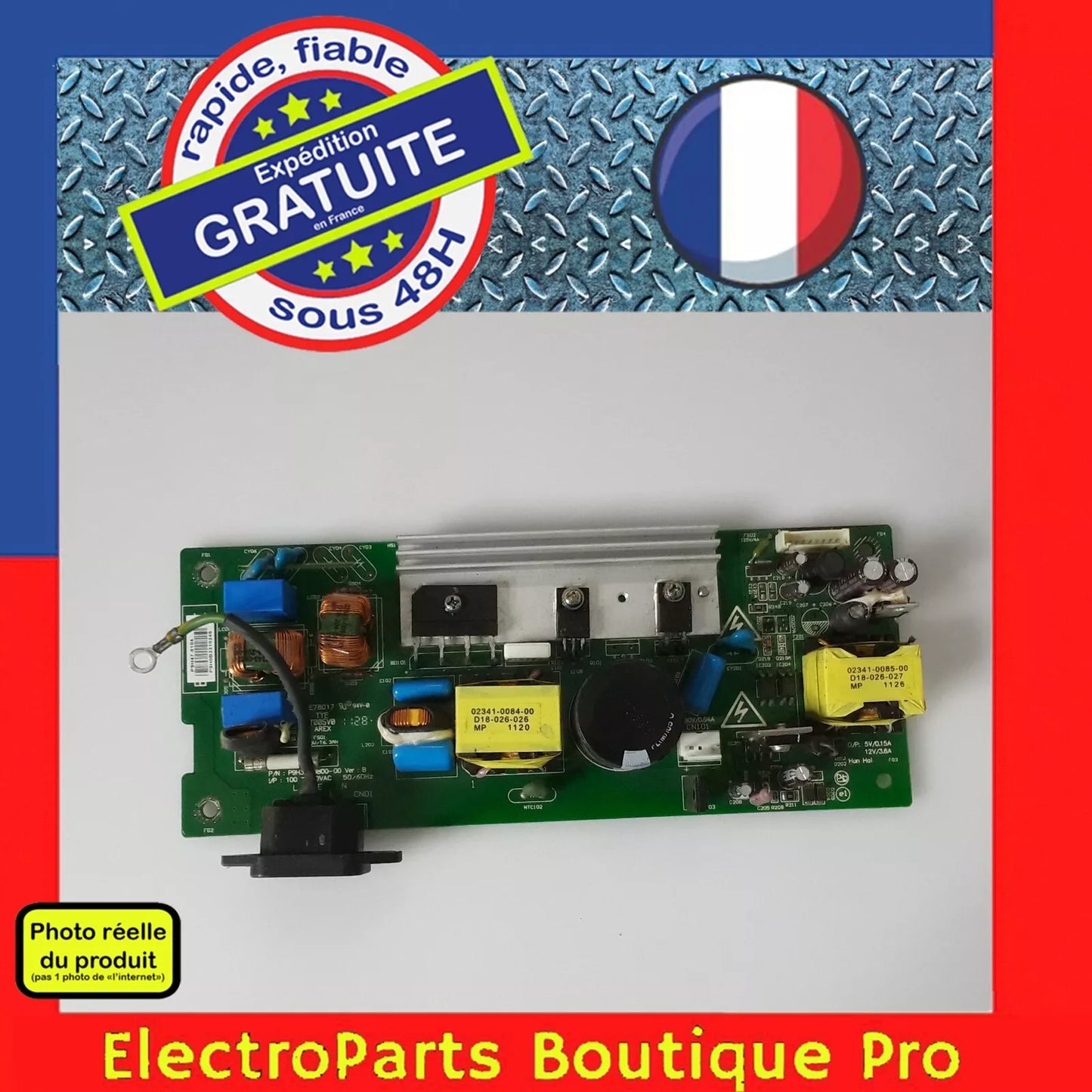 Carte d'alimentation P9H47-8104  pour Vidéoprojecteur BENQ MS513