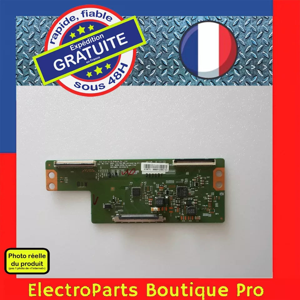 Carte T-CON LG 6870C-0532A pour télé BRANDT BAE43F5N