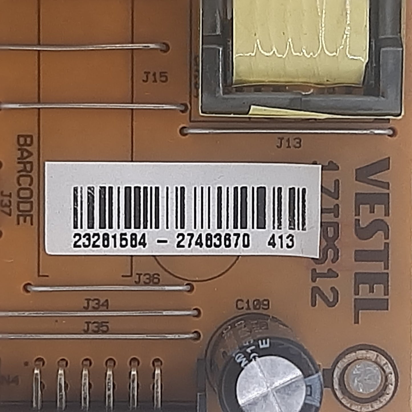 CARTE D'ALIMENTATION VESTEL 23261584 pour Télé HITACHI 43HBT42 A