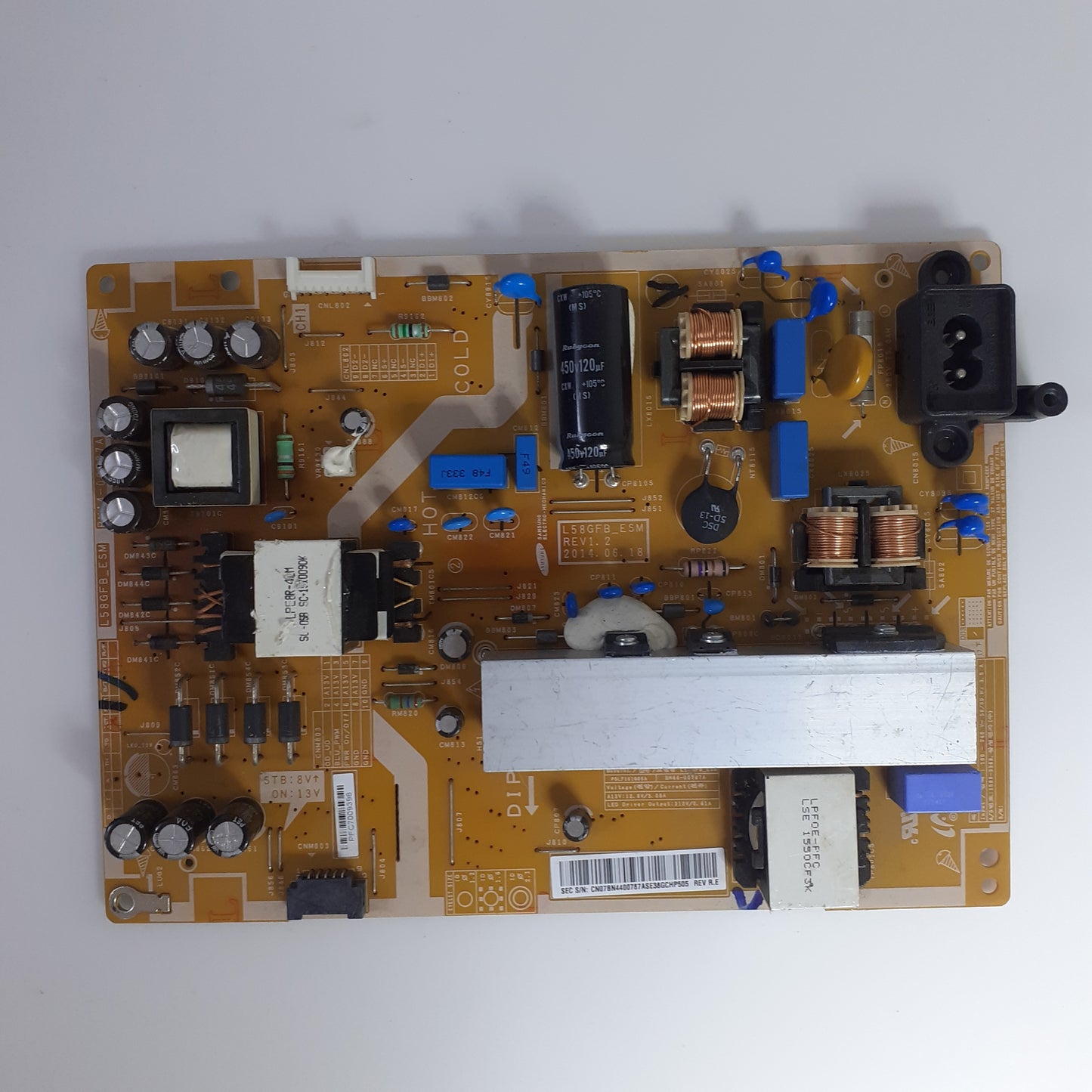 CARTE D'ALIMENTATION BN44-00787A pour Télé SAMSUNG UE58J5200