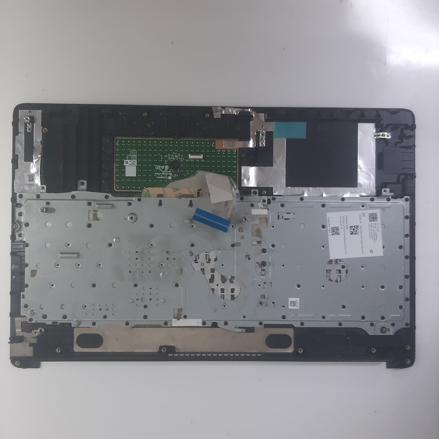 CLAVIER TOP CASE  pour PC portable HP 15-DA0996NK