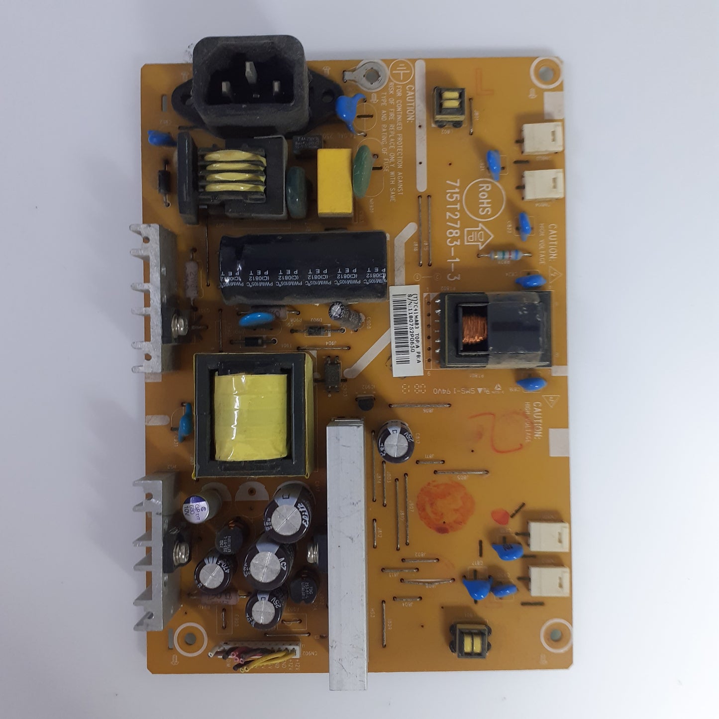 CARTE D'ALIMENTATION (T)7C41MAB3 / 715T2783-1-3  pour Télé PHILIPS