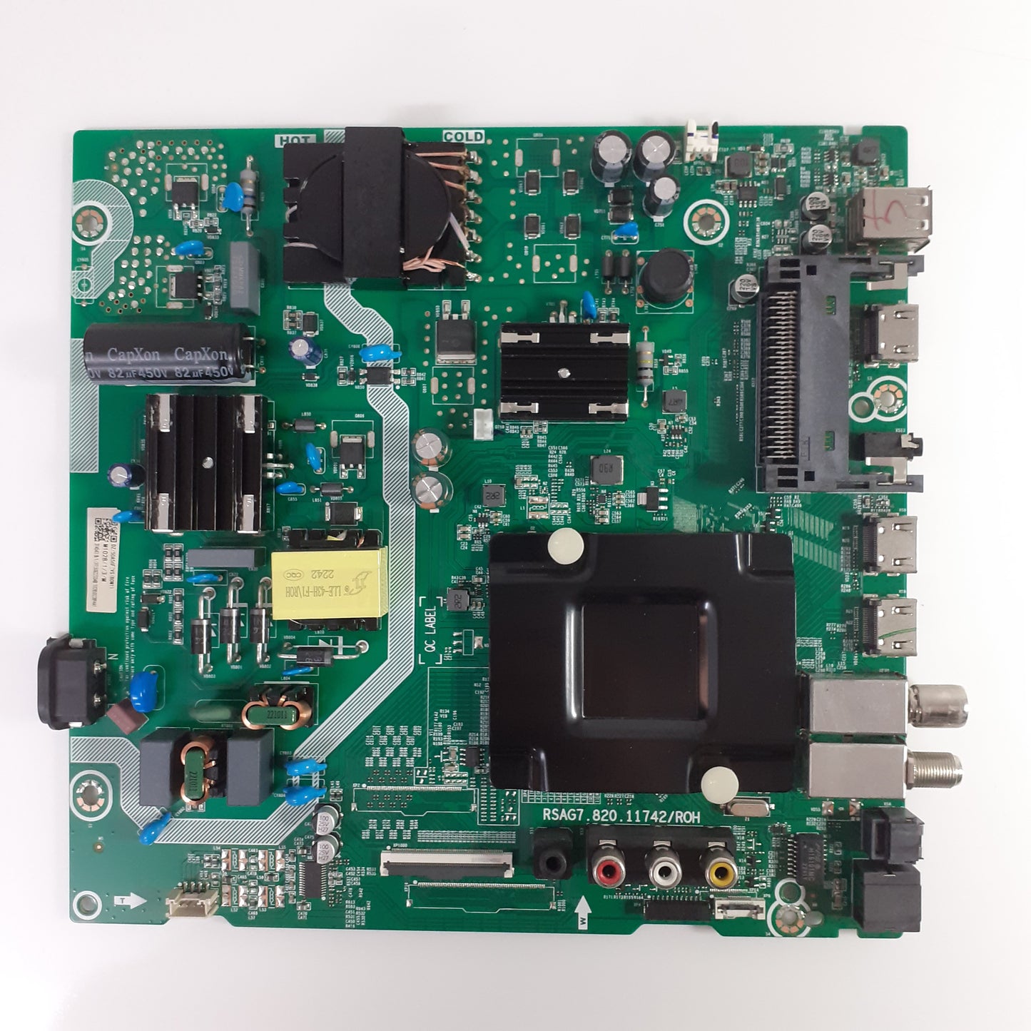 Carte principale combinée DZ/50A56FEVS(B0M1) / RSAG7.820.11742/ROH pour Télé HISENSE  50E7HQ