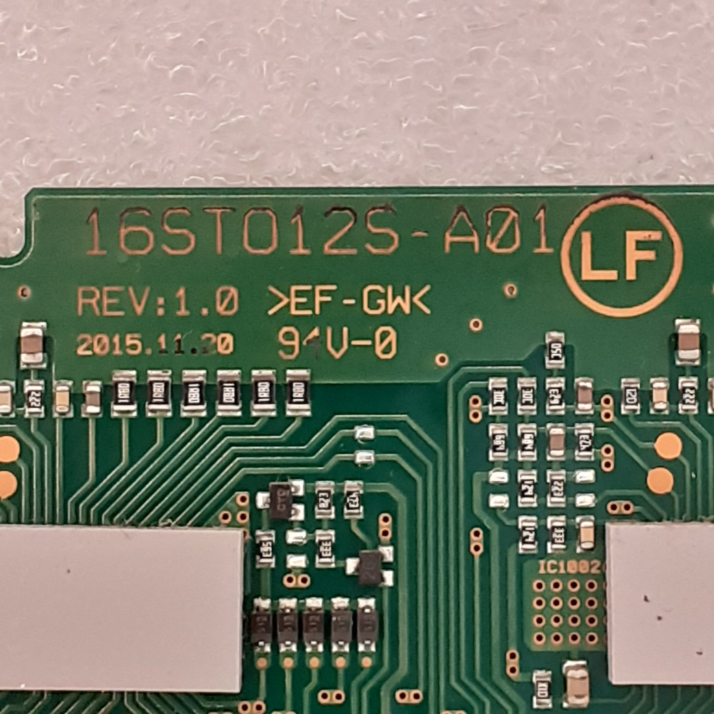 PILOTE LED 16STO12S-A01 REV:1.0 pour Télé SONY  KD-55XD8599
