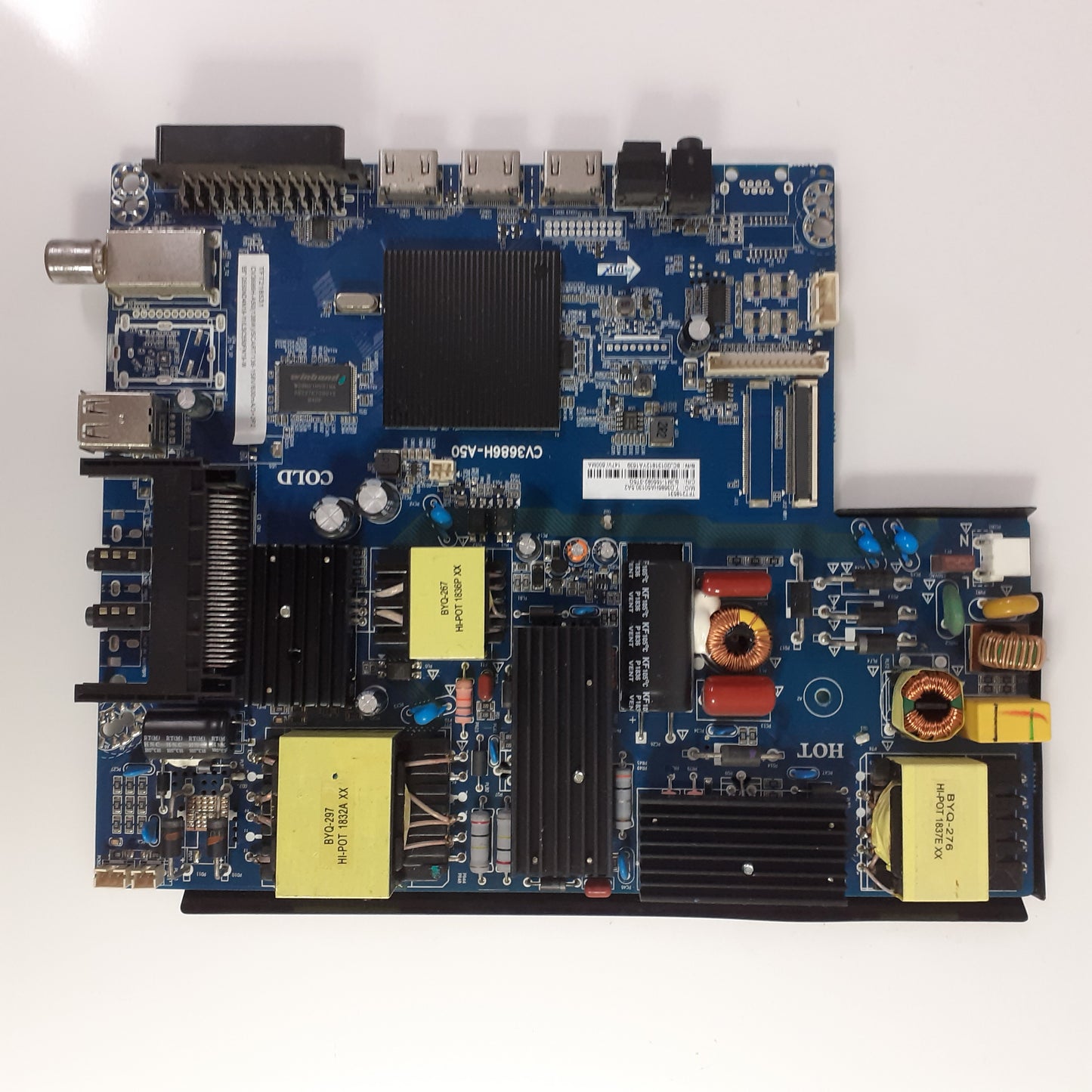 Carte principale combinée CV3686H-A50(138W) / G550ND4N19-11/LSC550FN19-W pour Télé BRANDT B5506UHD LED