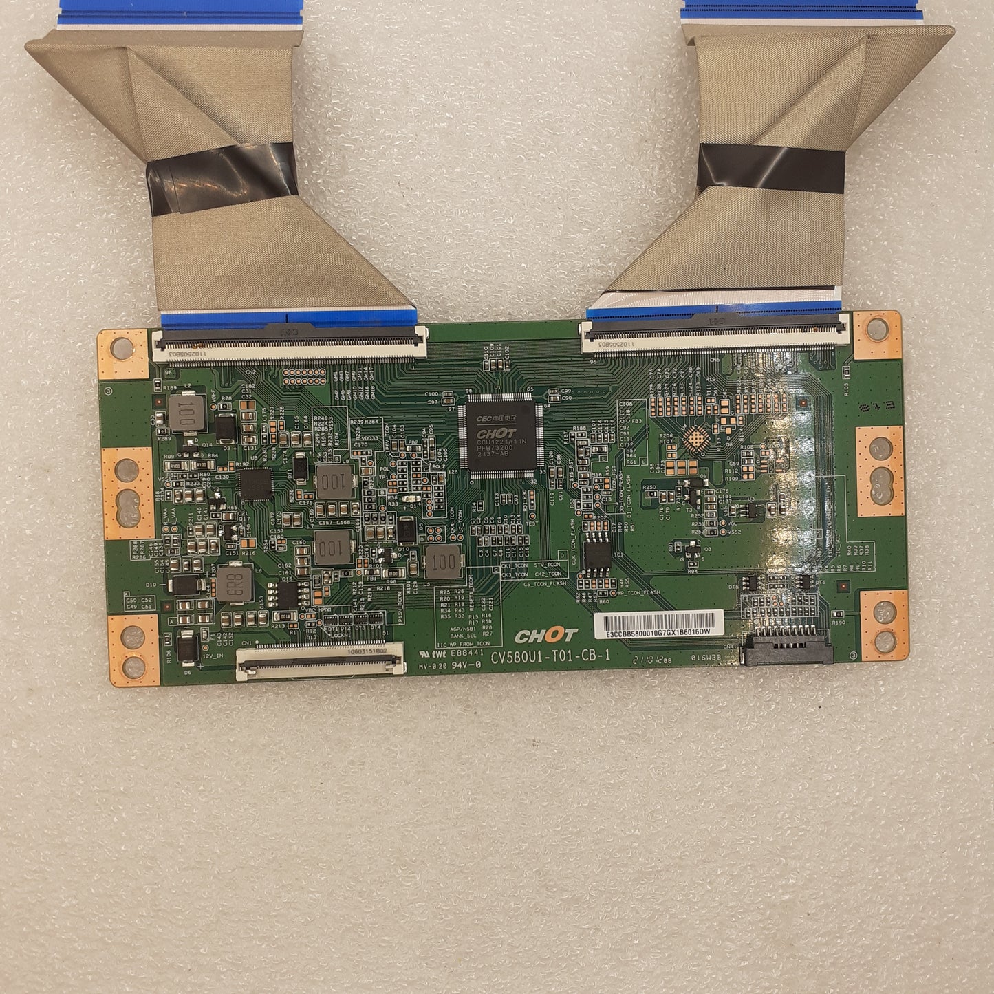 CARTE T-CON CHOT CV580U1-T01-CB-1 pour Télé HISENSE  58A7GQ